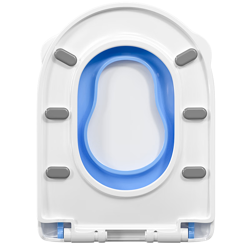 Muvi Two-in-One Parent-Child U-Shaped Thickened Slow-Closing Toilet Seat Cover for Adults and Children