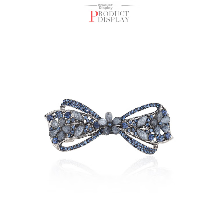 CHIMERA Butterfly Hair Clip, Back of Head Ponytail Cross Clip, Hair Accessory for Women, High-End Hairpin, Hair Ornament, Mid-Autumn Festival Gift 9