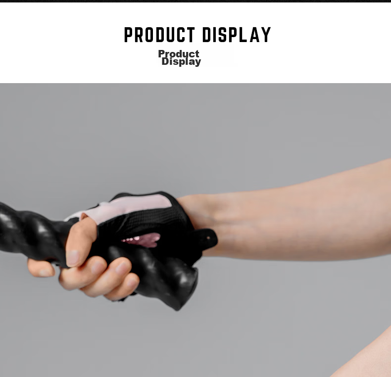 LAC Sports Fitness Gloves for Women, Half-Finger Breathable, Equipment Training Dumbbell Yoga Non-Slip Anti-Training Gloves, XS 3
