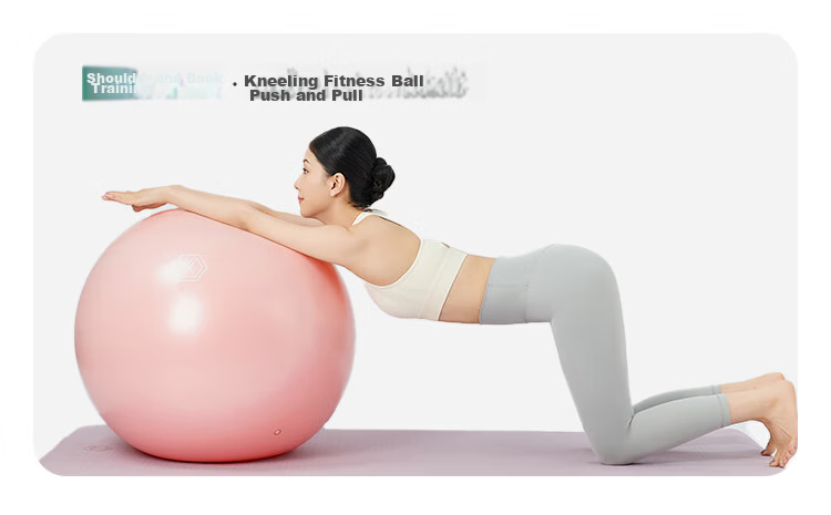 JD Jingzao Explosion-Proof Fitness Yoga Ball Maternity Child Sensory Training Balance Elastic Large Dragon Ball Mist Green 65cm 8
