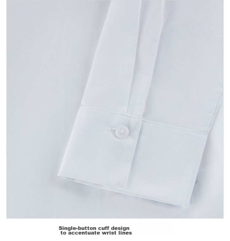 G2000 Women's 2026 Spring Summer Wrinkle-Resistant Non-Iron Long Sleeve Shirt with Bow Tie, Mall Edition 33
