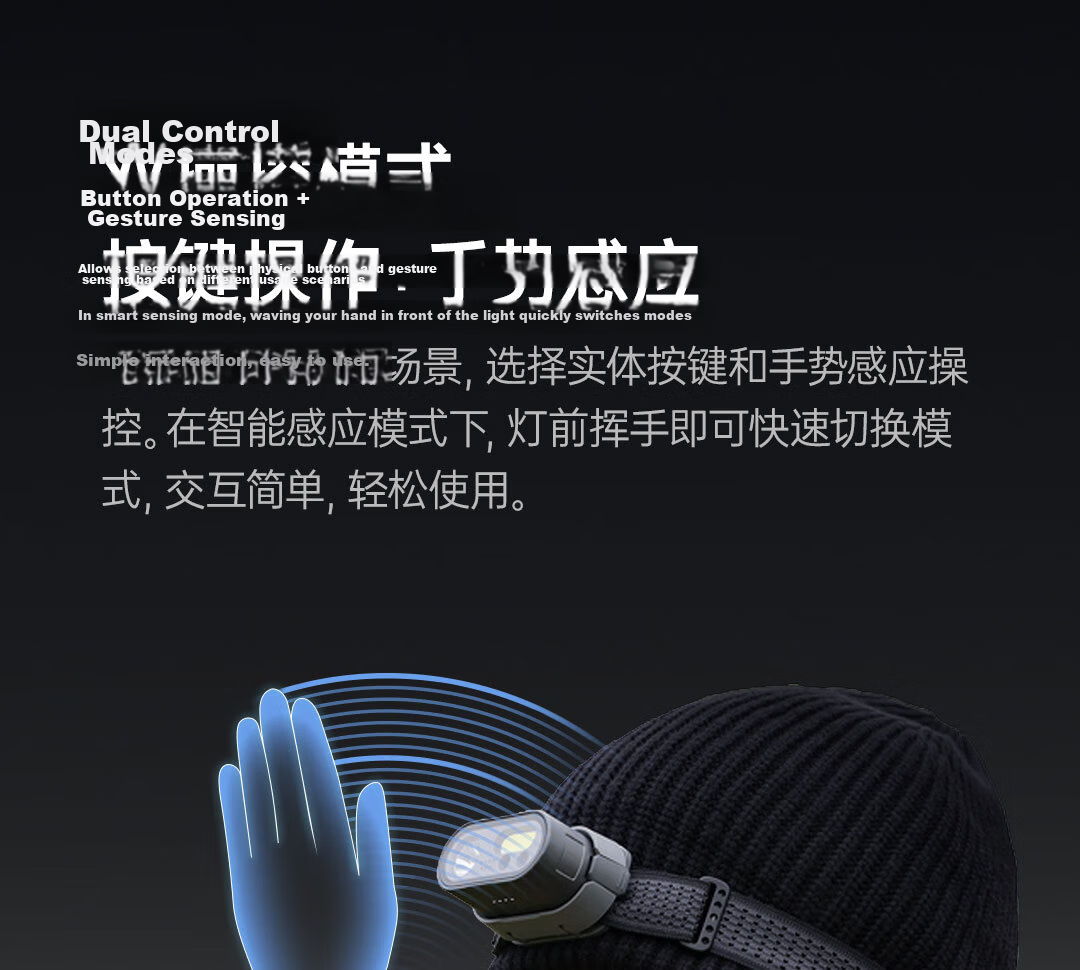DUKA Multifunctional Headlamp High Brightness Rechargeable Outdoor Night Fishing Mining Head-Worn Light MH1 Dual Lamp Rechargeable Set 15