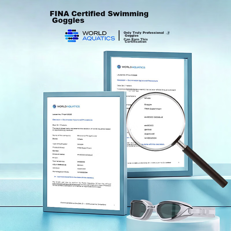 SPRING SWHALE Professional Adult Swimming Goggles for Men And Women, Long-Lasting Anti-Fog Waterproof Eye Protection, Prescription Available for Myopia, Swimming Glasses 2