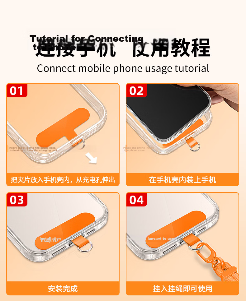 Yingyue Strap for DJI Osmo Pocket 4/3 Neck Shoulder Wrist Lanyard Protective Case Accessory Portable 4th 3rd Generation Camera Hand Strap Anti-Lost 15
