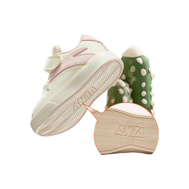 ANTA Kids Sneakers Girls Infants 2026 Breathable Comfortable Non-Slip Baby Sneakers A12530013K