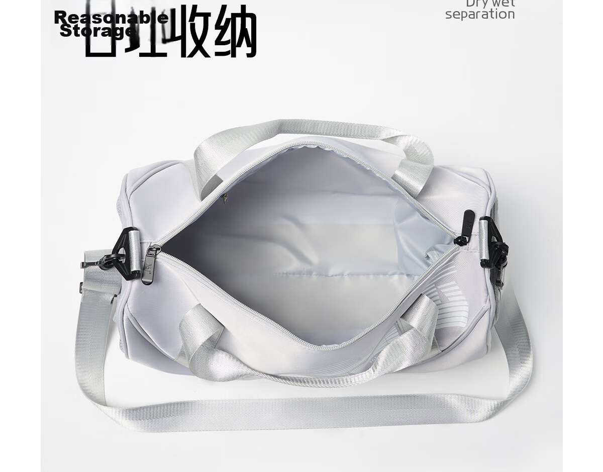 361° Swimming Bag Wet and Dry Separation Fitness Bag Unisex Travel Waterproof Storage Bag Large Capacity Beach Bag 8