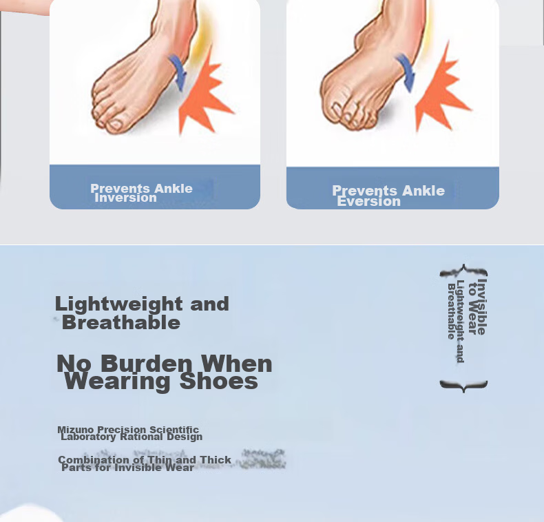 Nerlex Ankle Brace Professional Sports Ankle Support Sprain Recovery Fracture Protection Foot Sleeve 7