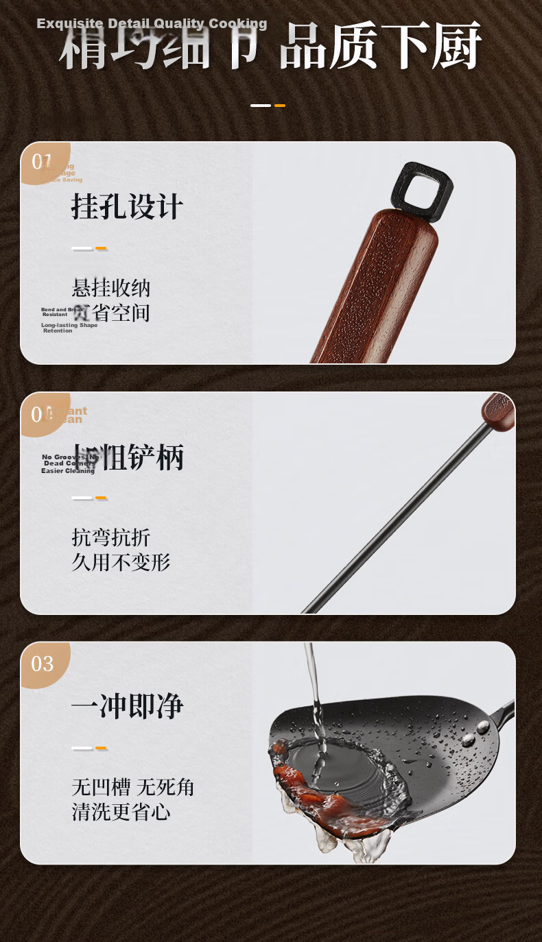 COOKER KING 304 Stainless Steel Meat Tenderizer, Steak Mallet, Meat Pounder, Double-Sided Meat Tenderizing Tool for Home Use, Can Be Used in Dishwasher 14