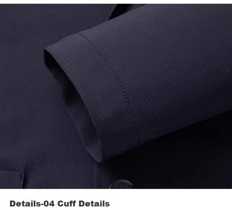 ROMON Men's Sun Protection Suit, Summer 2026 Business Wrinkle-Free High-End Single Suit Jacket, Cool-Feeling Outerwear, Gray, 4XL 17