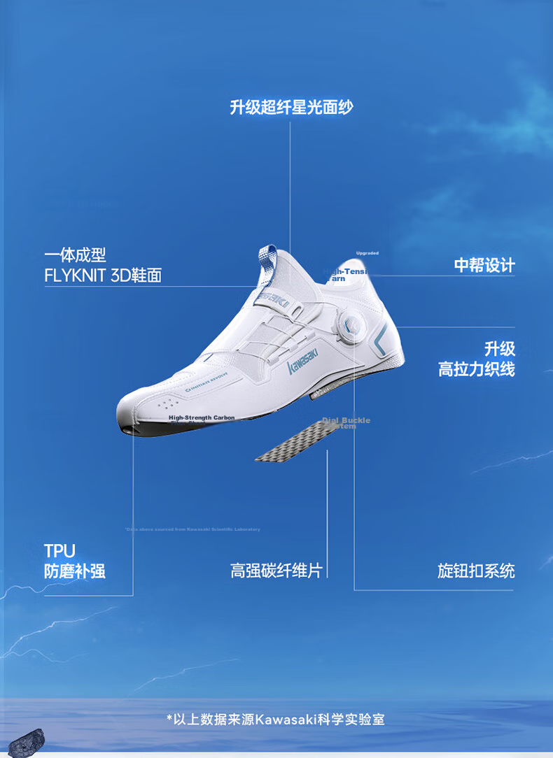 KAWASAKI Kids Badminton Shoes Traverse 2.0 Durable Unisex Sports Shoes B4412 White Size 34 6