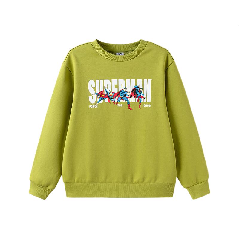 BALABALA DC Superman BalaOne Boys' Fleece Lined Sweatshirt Kids Winter 2025 Top 208425121102