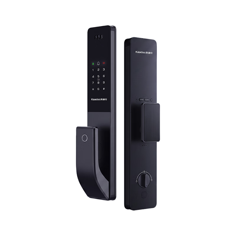 KAADAS Smart Door Lock Face Recognition Peephole Surveillance Camera Fingerprint Home Security Smart Lock Q6 FV Upgrade Model