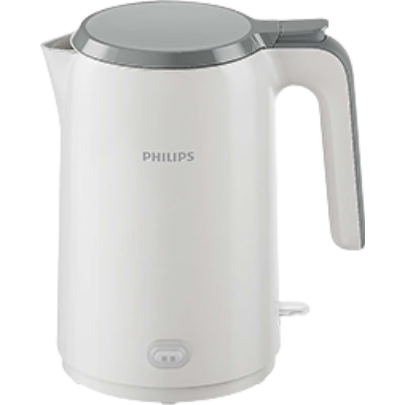 PHILIPS Electric Kettle 1.5L Stainless Steel 304 Food Grade Seamless Auto Shut-Off One-Touch Keep Warm Temperature Control HD9366 Gift