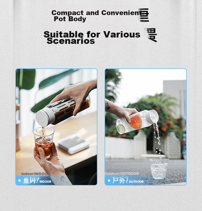 MHW-3BOMBER Bomber Ice Core Cold Brew Coffee Maker Summer Cold Brew Bottle Filter Mesh Ice Pot Large Capacity Home Use Professional 13