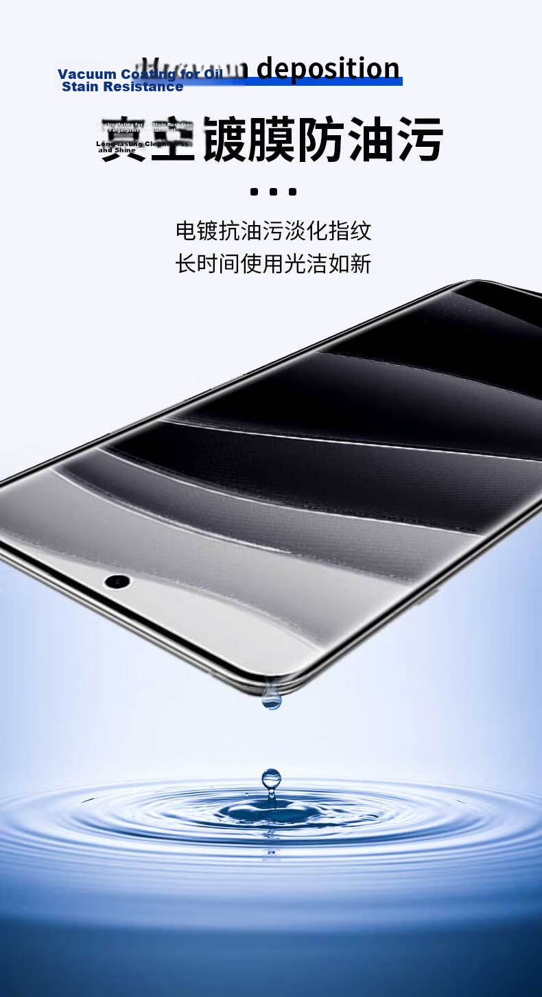 Smorss [2-Pack] Tempered Glass Screen Protector for Xiaomi 12 Pro/12s Pro, Full Coverage Curved Screen Film, HD Anti-Drop Anti-Scratch Anti-Fingerprint Protective Film for Xiaomi 12 Pro Smartphone 8
