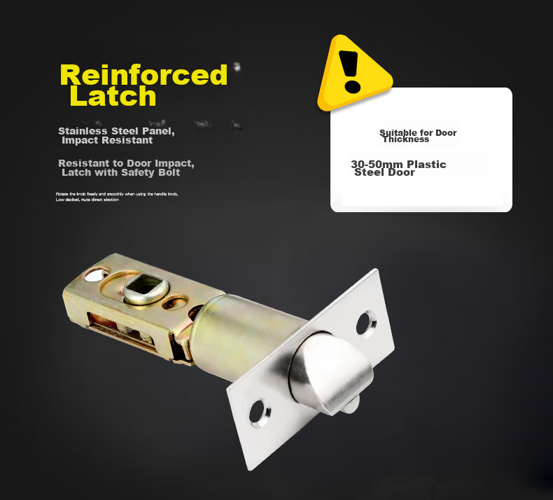 BLOSSOM Spherical Lock Indoor Door Lock Plastic Steel Aluminum Alloy Toilet Bathroom Lock 587 Three-Bar 3-5 5
