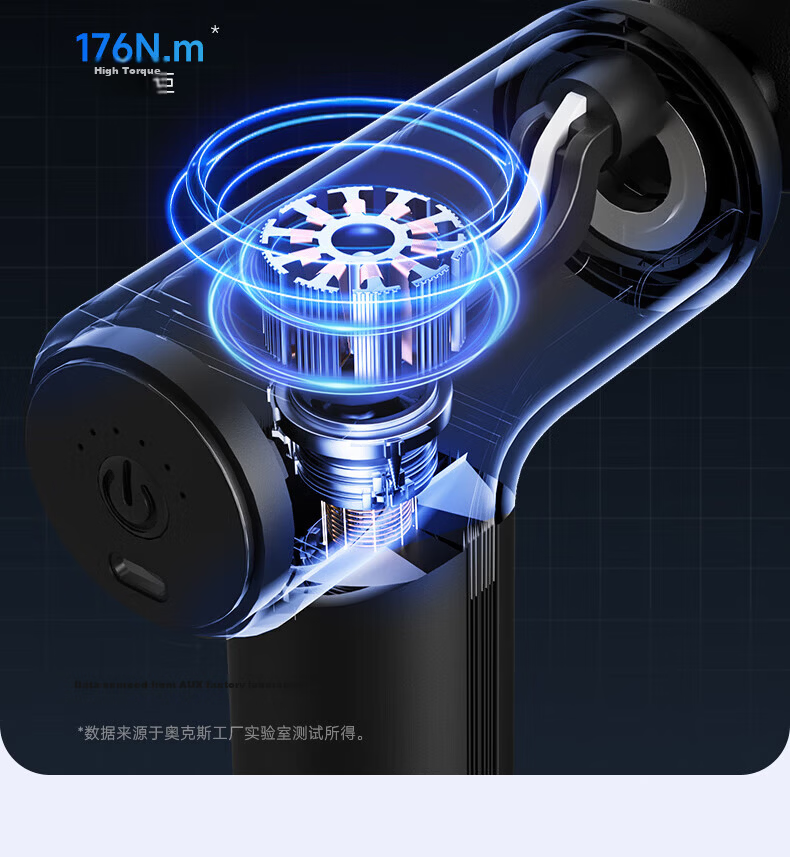 AUX Fascia Gun Massager Neck and Shoulder Professional Mini Muscle Relaxation Massage Gun Gift for Parents Mother's Day Spring Festival Teacher's Day for Teachers Boyfriend Girlfriend 15