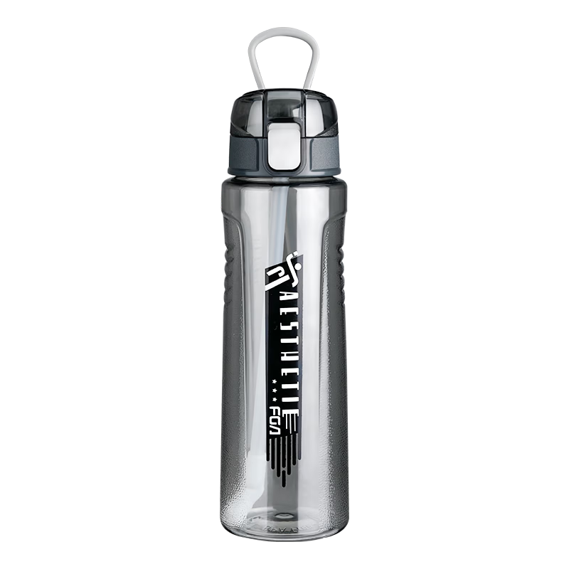 FGA Fuguang Plastic Water Bottle Student Large Capacity Tritan Straw Cup Sports Water Bottle 1L for Men and Women