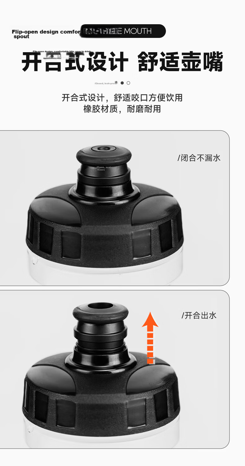 CAVALRY Bicycle Water Bottle Sports Bottle for Running, Hiking, Mountain Biking, Road Cycling, Cycling Equipment 620ML 5