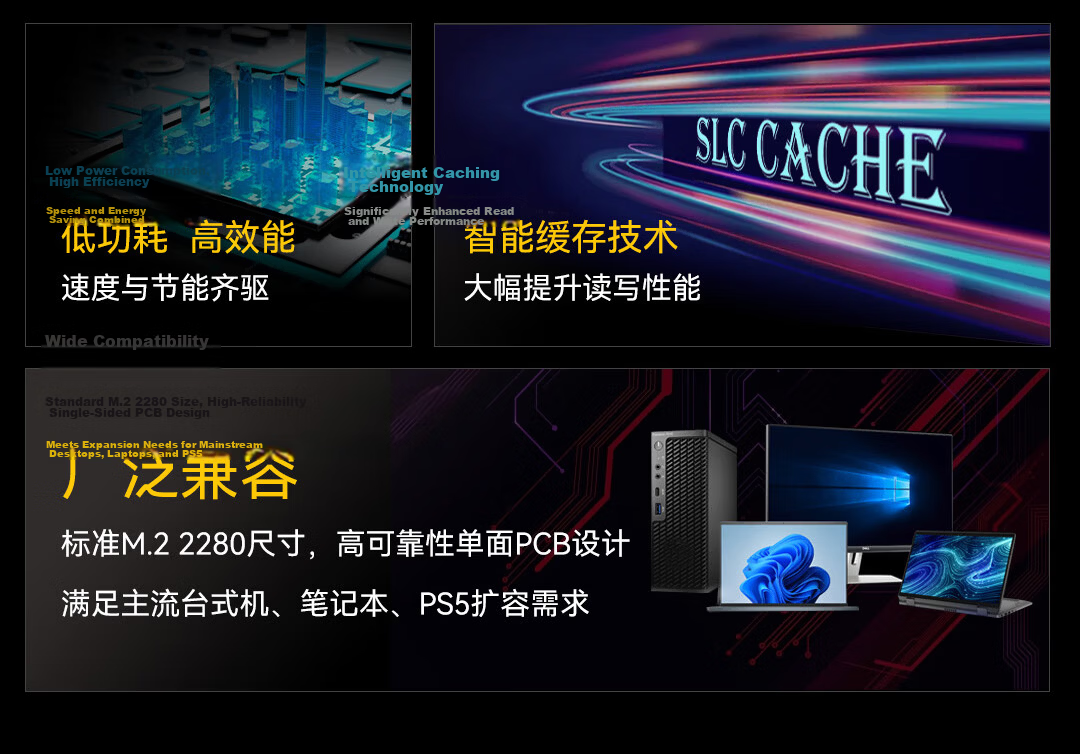 PREDATOR Acer 2TB SSD M.2 NVMe N7000 Series Shadow Knight PCIe 4.0 (7200MB/s Read Speed) 1