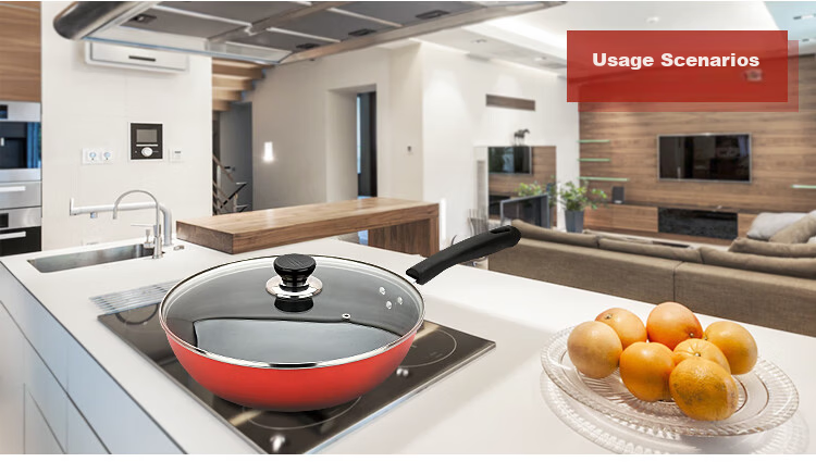 MAXCOOK Glass Soup Pot Lid, 304 Stainless Steel Rimmed Frying Pan Lid, Steamer Lid, 20cm MCPJ9593 16