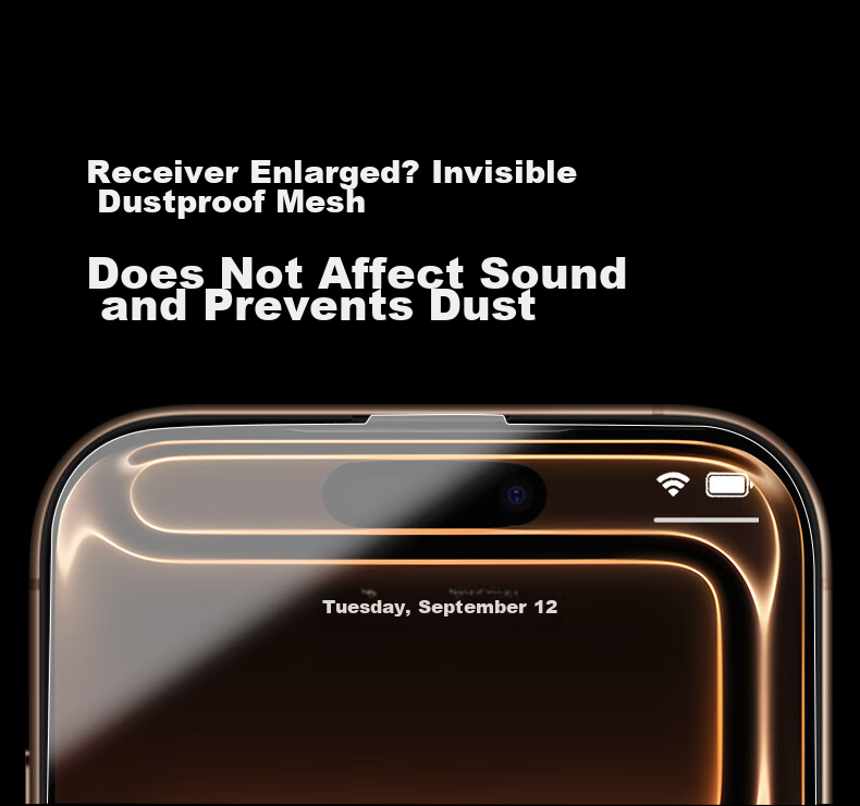 Torras [AR Anti-Glare + 3D Curved Edge] Tempered Glass Screen Protector for iPhone 15 Pro Full Coverage HD Dust-Free Film 15