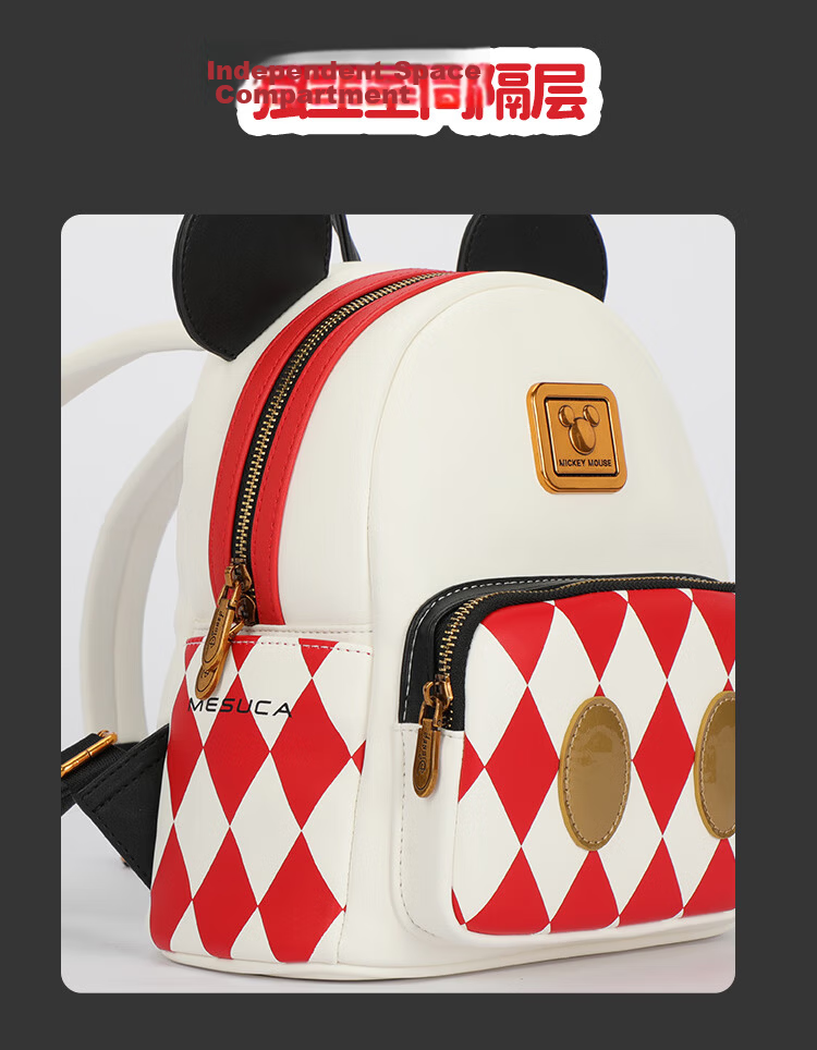 Disney Mickey Backpack for Women Shoulder Bag Gift Box Birthday Present 26
