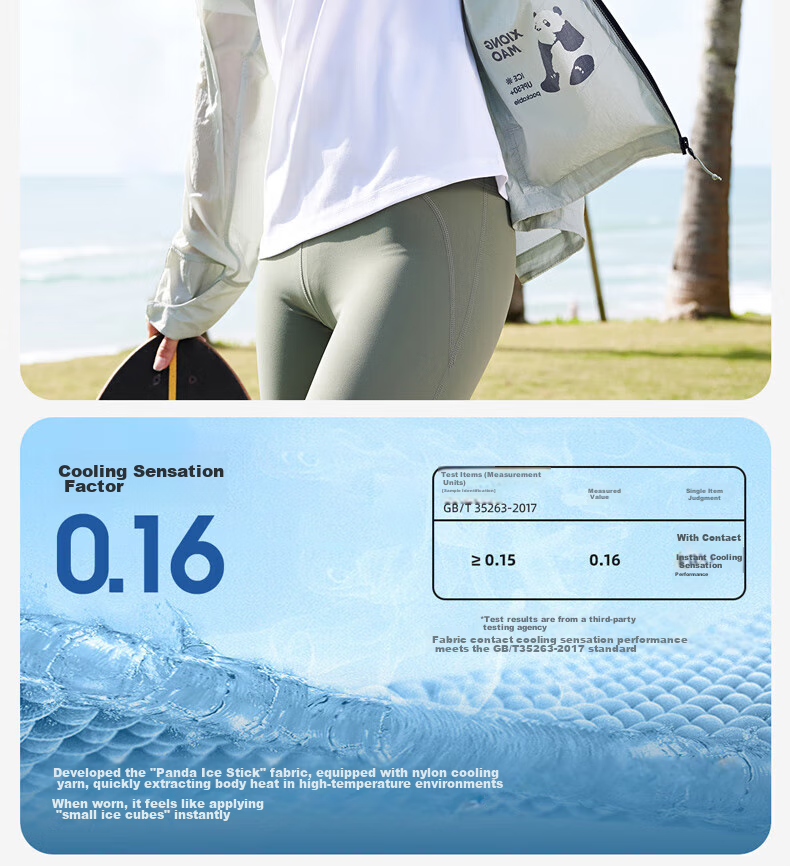 CAMEL Panda Outdoor Sun Protection Jacket, Spring And Summer Ice Silk UV-Resistant Quick-Dry Thin Coat, 8022 Phantom Black, Women's M 9