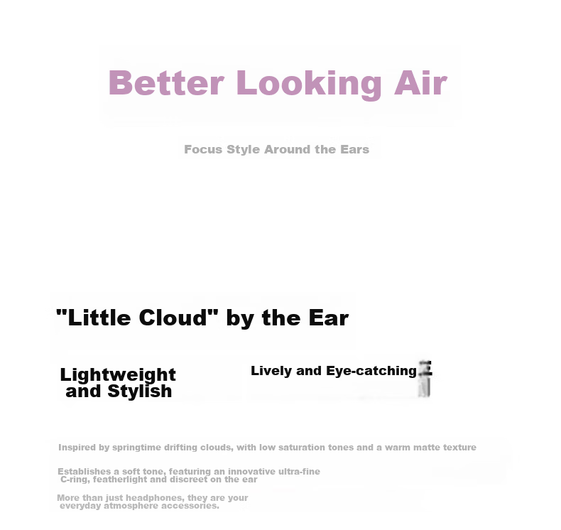 BASEUS MC2 Air AI Translation Bluetooth Earbuds Clip-On Open-Ear Sports Noise-Cancelling Headset for Huawei Apple Phones Cloud Mist Pink 13