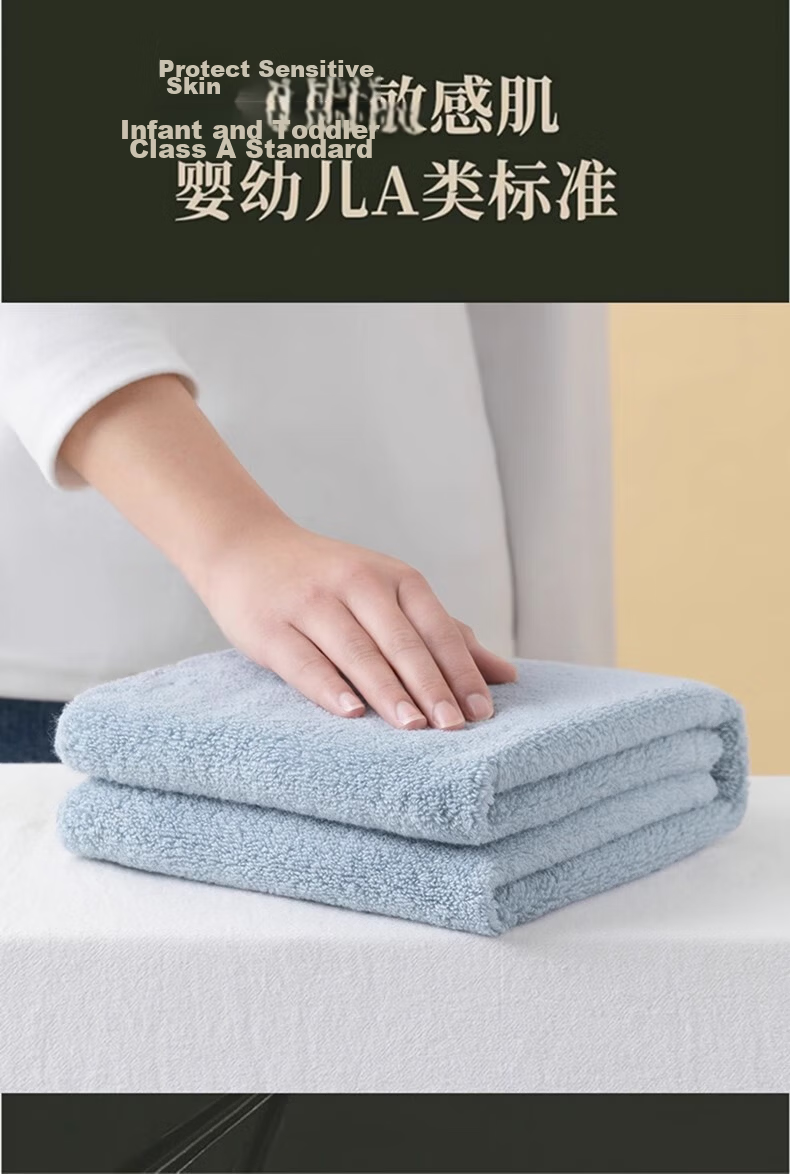 UCHINO Plain Elegant Pure Cotton Bath Towel, High-Quality Thick Adult Bath Towel, Lint-Free Shower Towel, Moonlight White 6