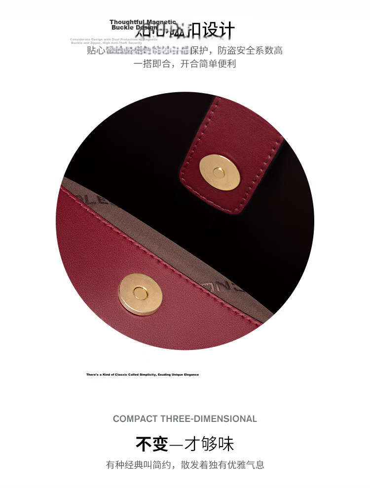 Kouyi Women's Leather Handbag High-Grade Single Shoulder Bag Large Capacity Birthday Gift for Girlfriend Wife 16