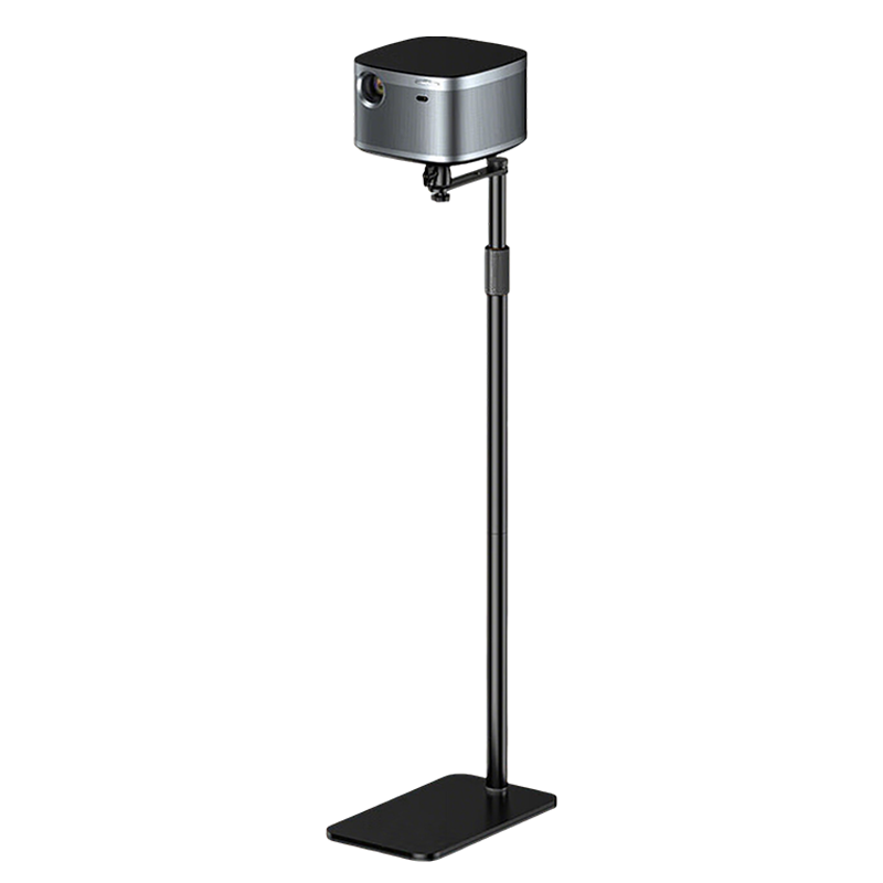 ASKE Projector Floor Stand Home No-Drill Adjustable Lift Bracket Compatible with XGIMI, JmGO, Dangbei, Xiaomi, Fengmi, Xiaoming Projectors Wall-Mounted Bedside Cable Management Model