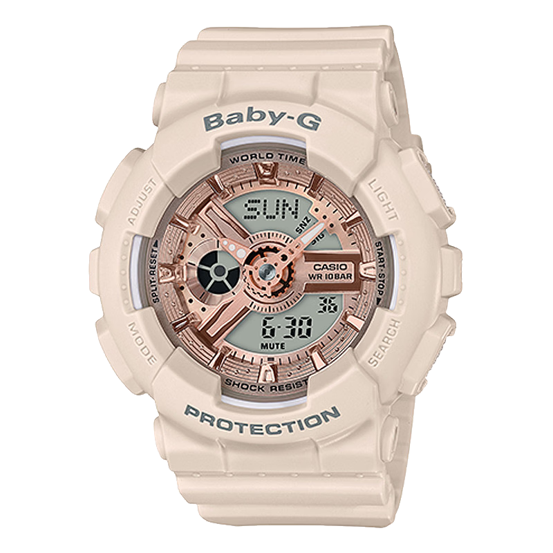 CASIO BABY-G Women's Sports Student Electronic Smart Japanese-Korean Watch Gift for Girlfriend BA-110XCP-4A