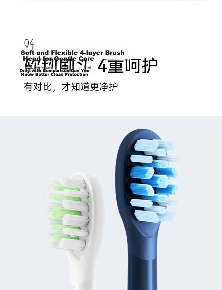 Hongmengzhixuan Li Bobo Smart Toothbrush 3 Pocket Enjoyment Edition, Electric Toothbrush, Portable Travel Toothbrush, Disinfection And Sterilization, Birthday Gift, White 15