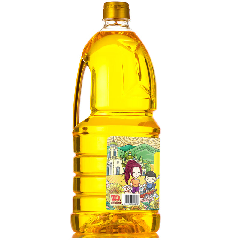 葵王 压榨葵花籽油2.5L  物理压榨 送礼优选 小瓶装食用油