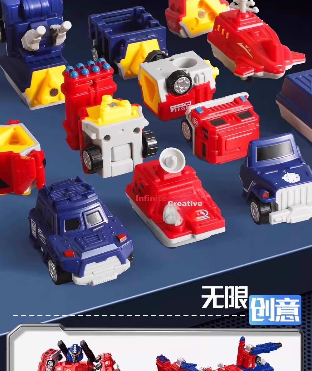 Soumade Children's Transforming Robot Car, Dual-Mode Toy Vehicle for Boys Aged 3-6, Educational Birthday Gift 10