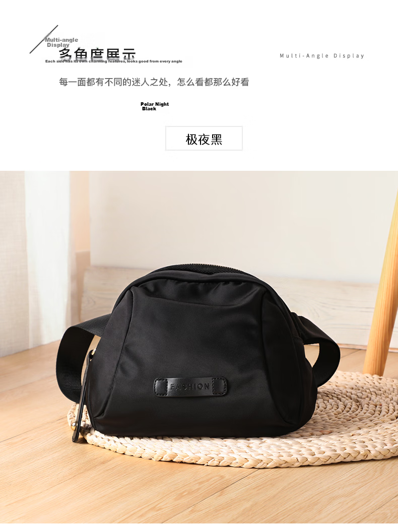 Viney Crossbody Bag, Casual Canvas Handbag for Women, Large Capacity Shoulder And Waist Pack, Practical Birthday And Mother's Day Gift for Mom 12