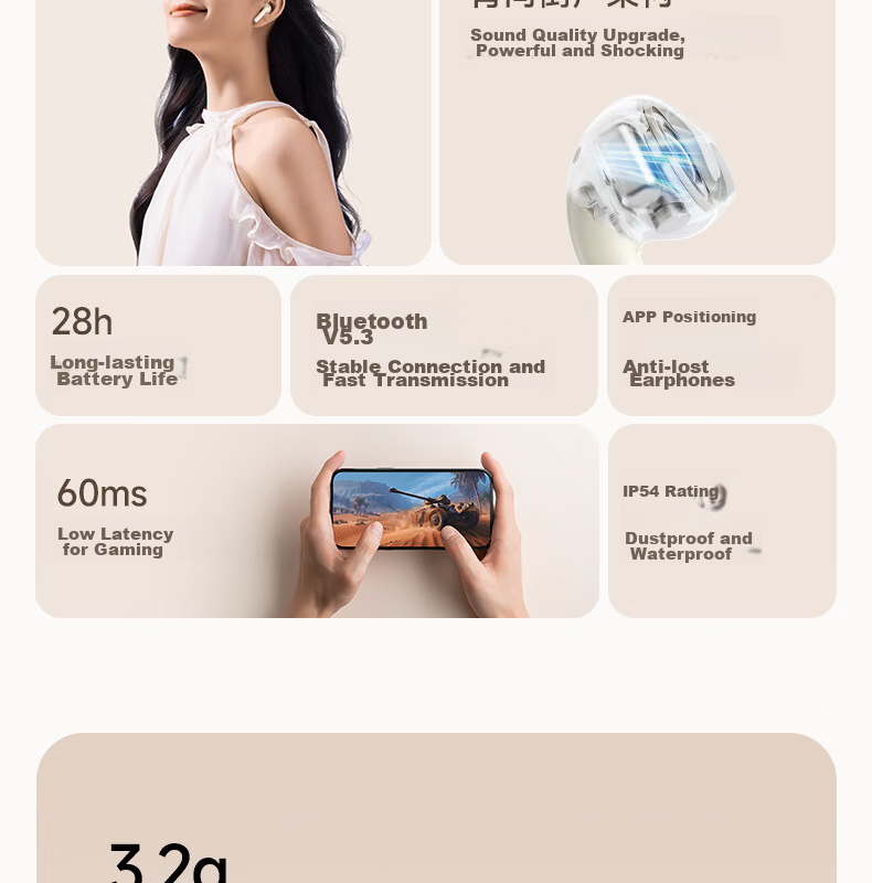 EDIFIER Zero Miaomiao Series Limited Edition Gift Box, True Wireless Bluetooth Earphones, Semi In-Ear Headphones, Holiday Birthday Gift Box, Siroma Miaomiao, Graduation Gift 11