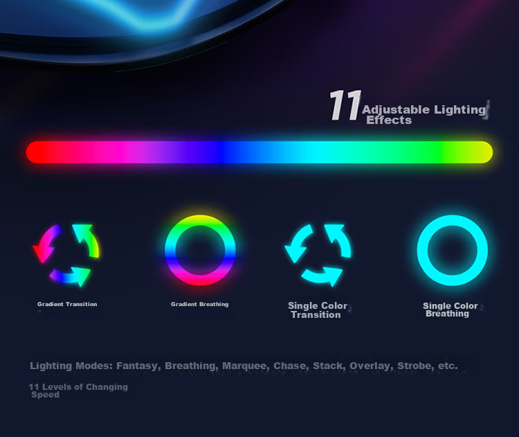 Lenovo Laiku Monitor Riser Computer Stand Multifunctional Desktop Organizer USB Expansion RGB Lighting Foldable Compression Design Built-in Storage Box MR101 9