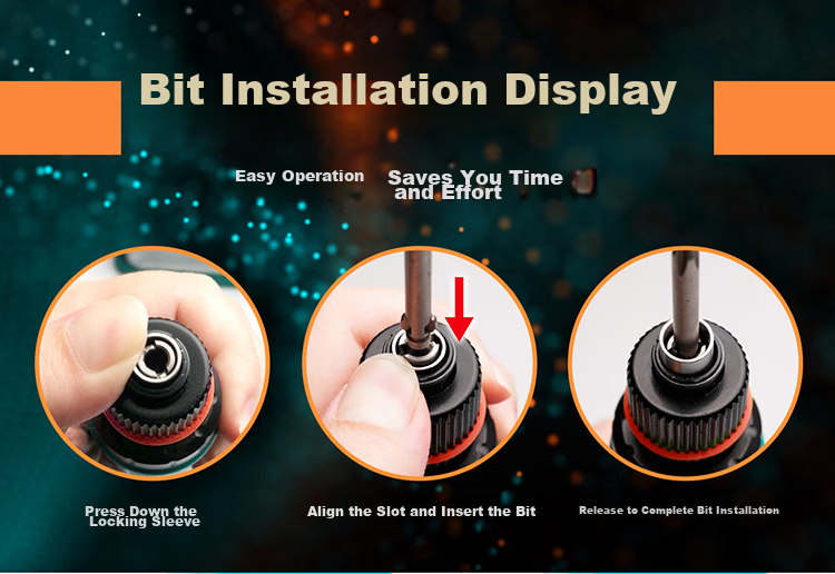 Pro'sKit PT-32007D Variable Frequency Direct Insert Screwdriver (Torque 0.1-0.7N.m) Electric Screwdriver 7
