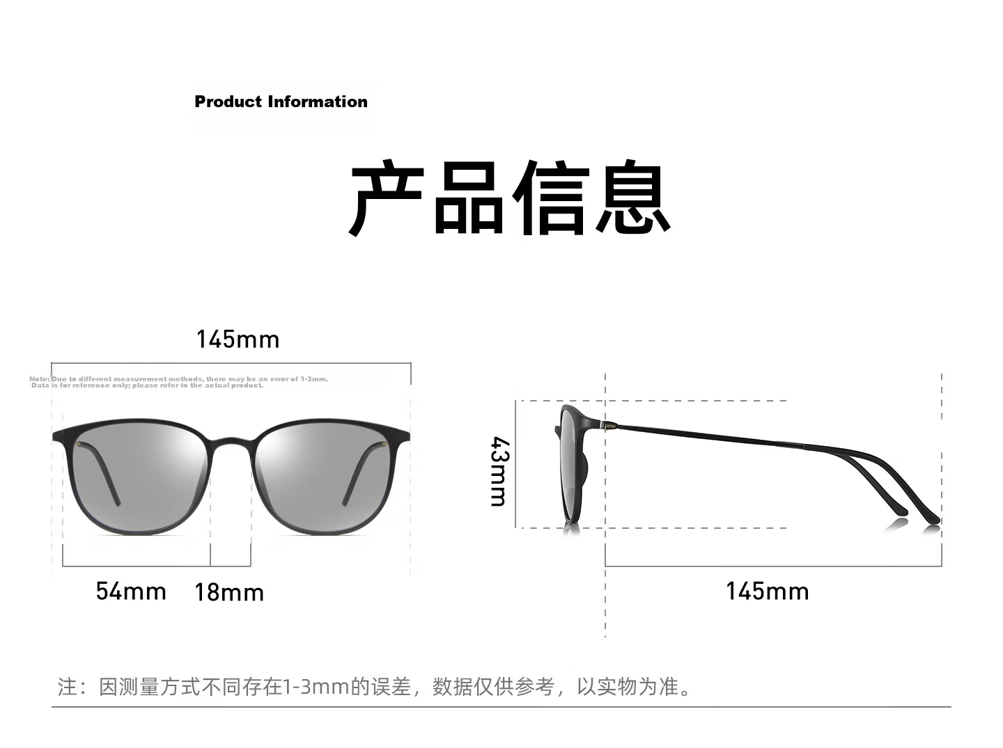CAPONI Day And Night Ultra-Light Pure Titanium Photochromic Sunglasses for Men And Women, Polarized Driving Glasses with Night Vision And Anti-Glare Protectio 28