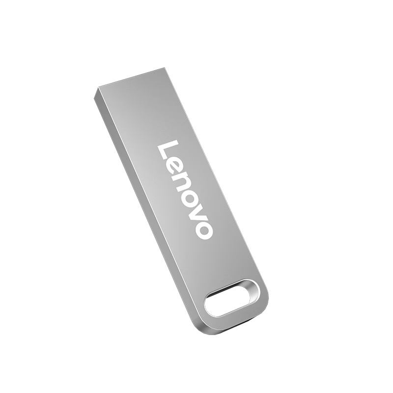 Lenovo 64GB USB 3.2 Flash Drive SX1 Speed Core Series Silver Metal Durable Business Office Essential