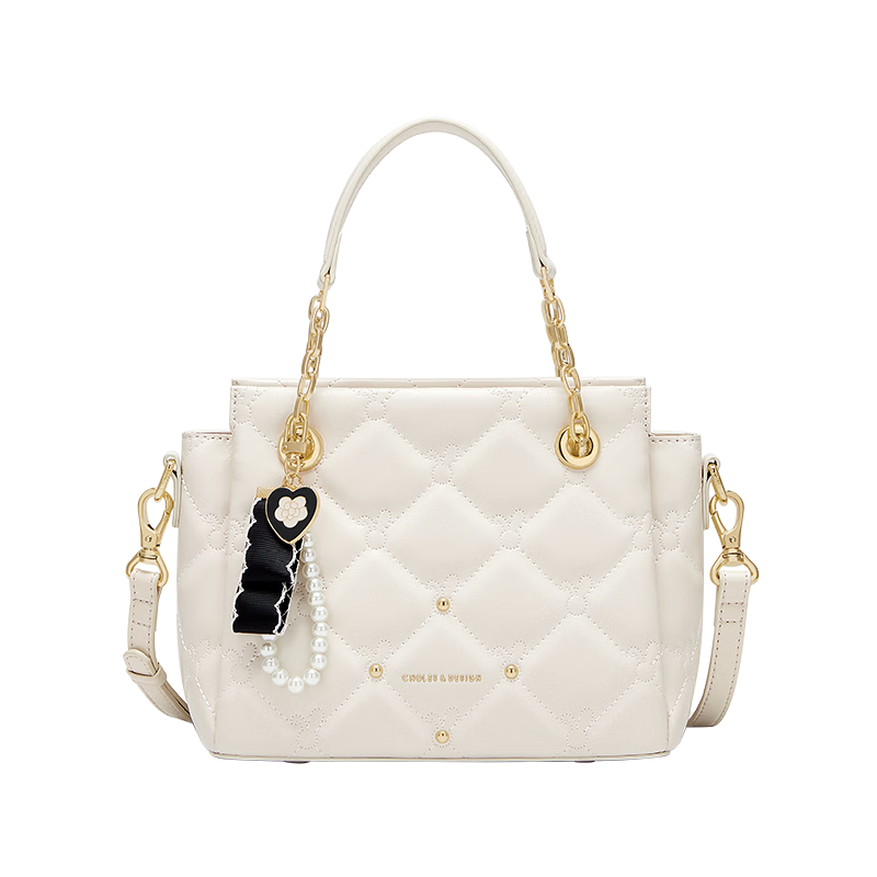 Cnoles [Ren Min's Choice] Women's Handbag, 2026 Latest Luxury Style, White Bag for Girls, Birthday Gift