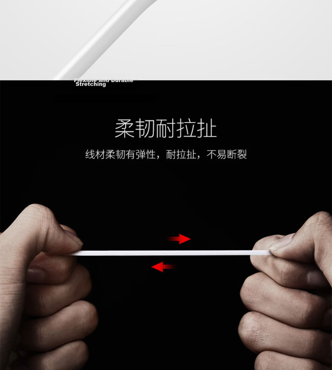 ESCASE Apple Airpods2/pro/3 Wireless Bluetooth Sports Earphones Xiaomi Huawei Walker OV Anti-Loss Rope for Travel Anti-Drop Magnetic Adsorption White 7
