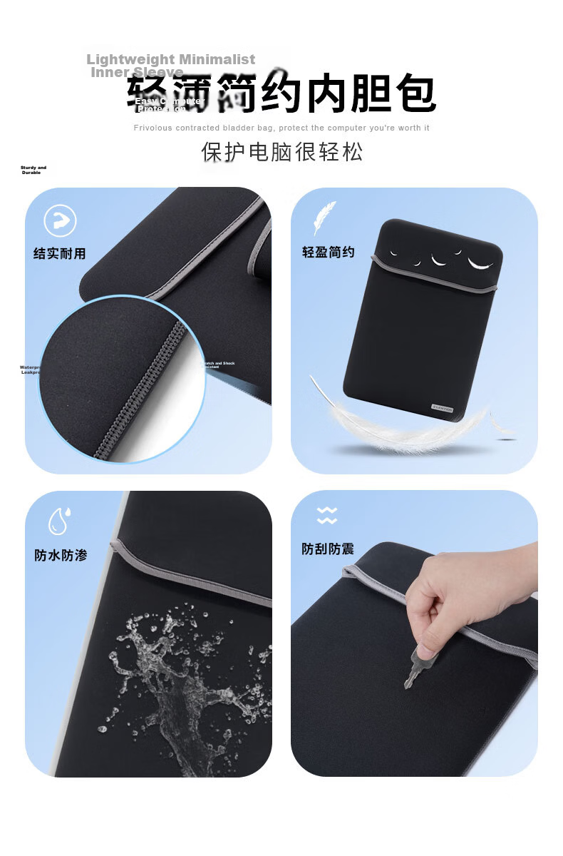 LENTION Laptop Sleeve Compatible with MacBook Neo/Air 13-Inch, Huawei, Lenovo, Xiaomi, HP 2