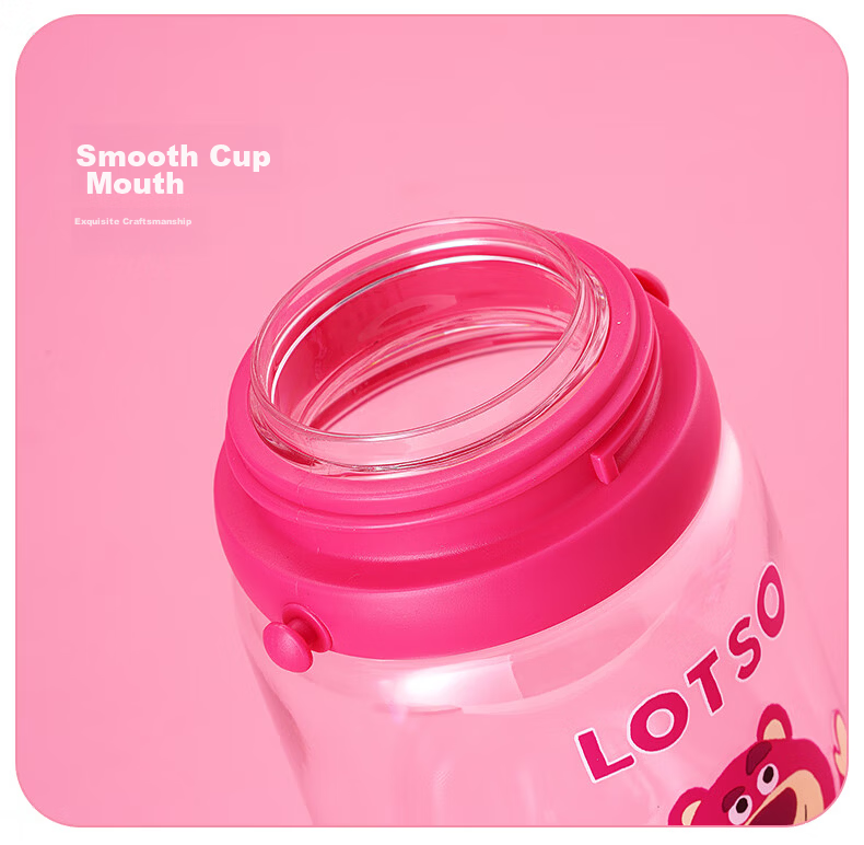 Disney Kids Summer Straw Cup Primary School Direct Drinking Anti-Fall Water Bottle Kindergarten Baby Water Cup 15