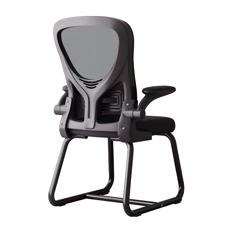 Chibilun Ergonomic Computer Chair Home Office Study Chair Dormitory Comfortable Long Sitting Bow-shaped Backrest Chair