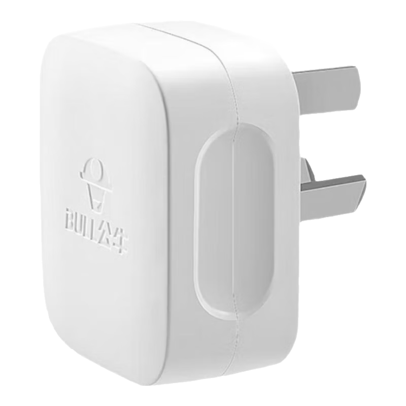BULL Plug Power Socket Wireless Self-Wiring Two/Three-Pin Detachable 10A Three-Pin Plug GNT-10SG White
