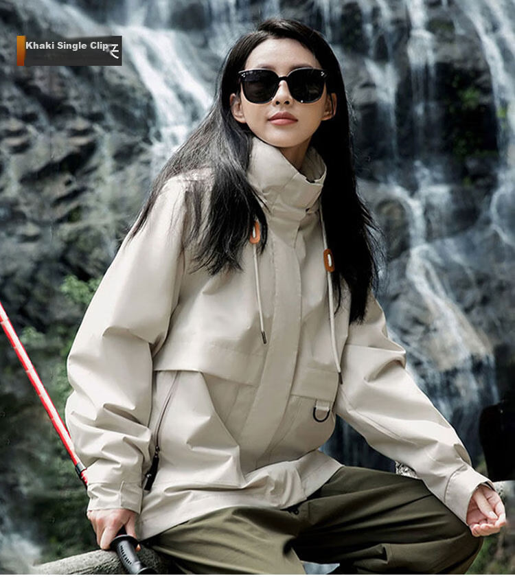 JEEP SPIRIT Unisex Windproof Outdoor Jacket Autumn Winter Couple's Jacket Men's Sunflower 3XL 22