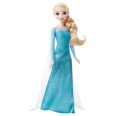 Barbie Girls Birthday Gift Princess Doll - Frozen 1 Elsa Princess Doll HLW47